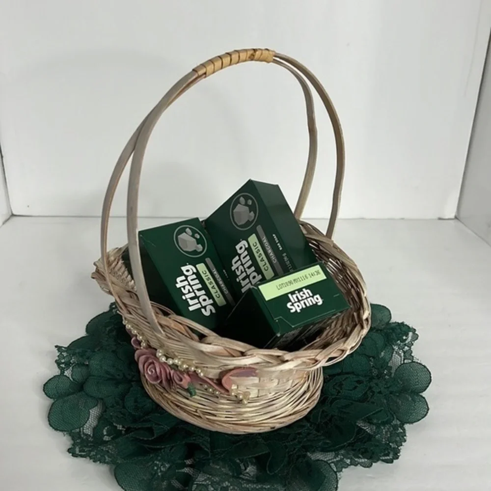 Wicker Basket and Soap
